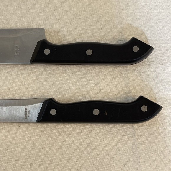 Set Of 2 Knives Koch Messer And Schinken Messer Stainless Rostfrei Inox - Picture 7 of 7